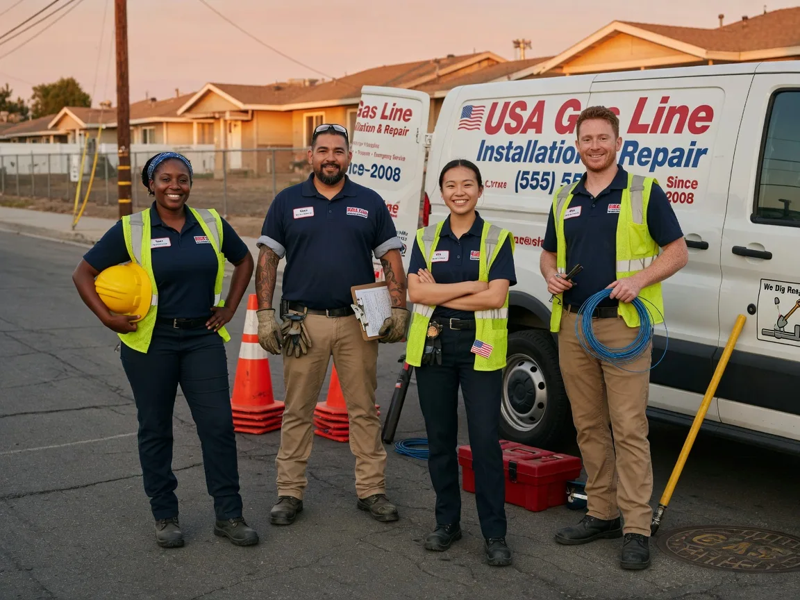 Gas Line Installation company in Inyokern, CA
